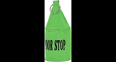 Esschert deurstopper Neon - 2,5 kg - canvas - groen - 13 x 13 x 28.5 cm