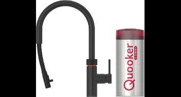 Quooker - Combi Flex - Zwart 3 in 1 kokend water kraan