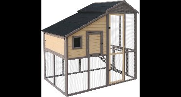 Kippenhok Farmhouse Country 198x118x183CM