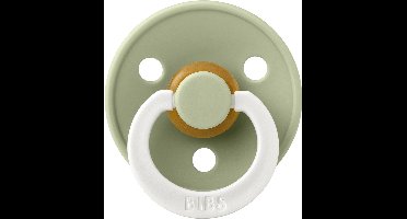 BiBs Glow In The Dark Fopspeen - Anatomisch - 0-6 Mnd - Sage