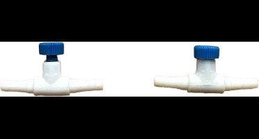 Superfish - Luchtslang Kraan - Luchtkraan - Aquarium - Beluchting - Universele kraan - Universele Kraan Geschikt voor Slangmaat Ø 4/6 mm - 2 stuks