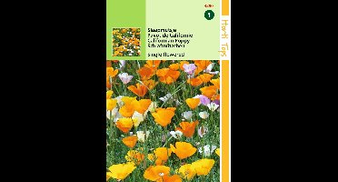 2 stuks - Hortitops - Eschscholtzia Californica Enkelbl. Gemengd