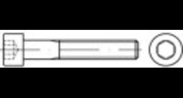 TOOLCRAFT TO-5421435 Cilinderschroeven M2,5 12 mm Binnenzeskant (inbus) ISO 4762 100 stuk(s)