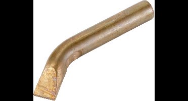 TOOLCRAFT TO-7766193 Soldeerpunt Beitelvorm, gebogen Grootte soldeerpunt 22 mm Lengte soldeerpunt: 155.5 mm Inhoud: 1 s