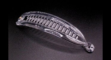 Bananenklem transparant lang