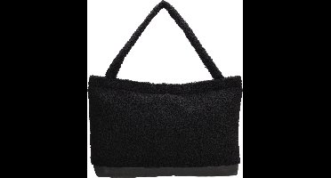 Beagles Navarra Ruime Shopper Teddy Soft - Tote Bag - Dames Tas - Zwart