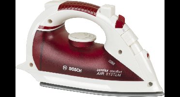 Klein Toys Bosch speelgoedstrijkijzer - incl. sproeifunctie - rood wit