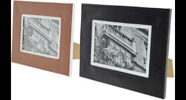 fotolijst lederenlook 2x