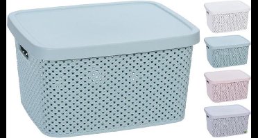 Diversen Opbergdoos met Deksel 22cm Verschillende Uitvoeringen