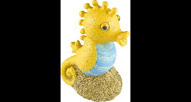 Aqua Della - Aquariumdecoratie - Vissen - Zeepaard Action Air 8x5,3x10,5cm Meerkleurig - 1st