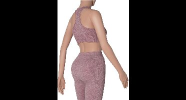 Xtreme - Sport top dames - Roze - XL - 1-Stuk - Sport topje