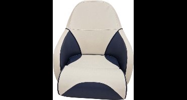 Hollex Classic Moon navy witte Stuurstoel