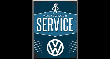 Magneet Volkswagen service 6 x 8 cm