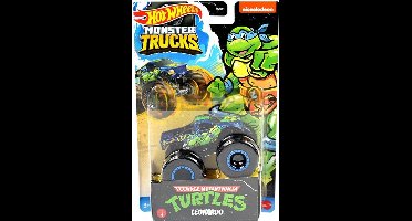 Hot Wheels Teenage Mutant Ninja Turtles Leonardo - 9 cm - Die Cast voertuig - Spaar ze allemaal