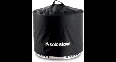 Solo Stove Bonfire-beschermhoes. Accessoire voor de Bonfire-vuurkorf. Waterdicht, PVC-gecoat polyester met binnensteun van aluminium stutten, ⌀ 56 cm, hoogte 40,6 cm. Kleur: Zwart