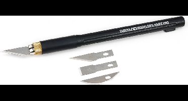 Tamiya Modelbouwdecoratie - 74098 Modelbouw Mes Pro met 7 Mesjes Gereedschap
