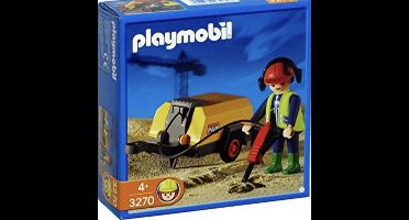 Playmobil 3270 Bouwvakker met Drilboor