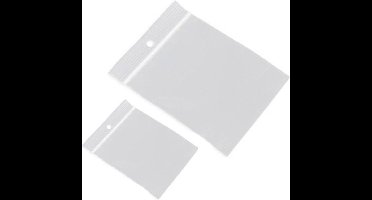 QueenGripSeal.nl Gripzakjes - Hersluitbare plastic verpakkingszakjes klein - 200x