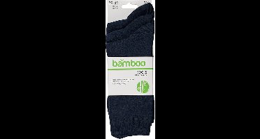 Apollo Bamboe 3P Sokken - Marine - Maat 43-46
