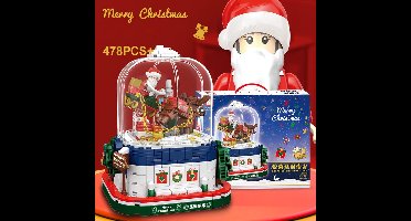 brickparts.nl Kerst Met verborgen cadeau luik. 478 pcs is compatibel met het bekende merk.