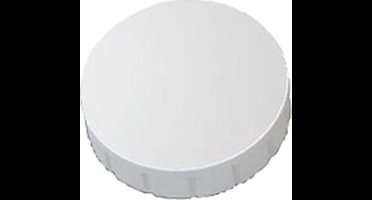 MAUL magneet Solid, 24 mm, trekkracht 600 gr, doos van 10 stuks, wit 24 stuks