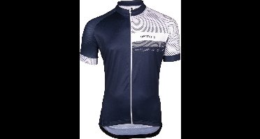 Vermarc classico sp.l fietsshirt met korte mouwen blauw Maat M