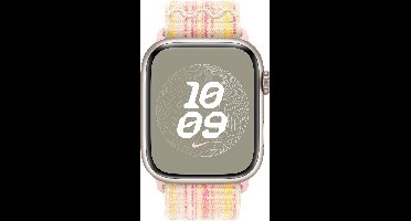 Apple Starlight/Pink Nike Sport Loop - 45mm