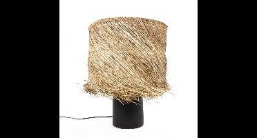 De Pandan Tafellamp - Zwart Naturel