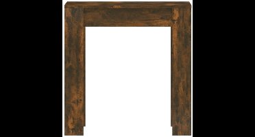 Eettafel – Keukentafel – Tafel – Woonkamertafel – Restauranttafel – Gerookt Eiken – 140x74,5x76 cm – Duurzaam & Onderhoudsvriendelijk