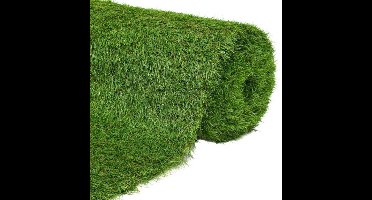 Kunstgras – Nepgras – Siergras – Gazon – Vloerkleed – Verde – 1x5 Meter – 30 mm Hoog