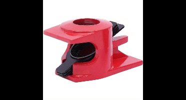Waterklemmen – Buisklemmen – Slangklemmen – Pijpklemmen – Schroefklemmen – Set van 6 – Rood Metalen IJzer – Geschikt voor 3/4 Inch Buizen – Stevig en Duurzaam