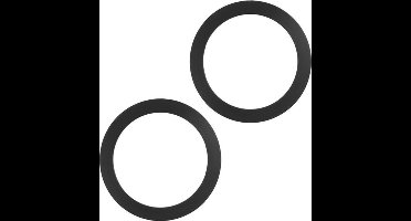 Nitril Rubber Platte Wasmachines 2.5mm - 2 stuks, Flens Afdichting Wasmachine voor Hand Pomp - OD 90mm ID 70mm - Vervanging Deel, Type 75