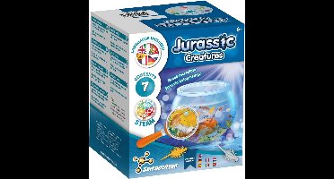 Science4you Jurassic Creatures voor kinderen 6+ - Kweek prehistorische zeedieren met je Triops-kit, inclusief klein aquarium, Creëer een ecosysteem met zeedraken, Science Kits voor kinderen