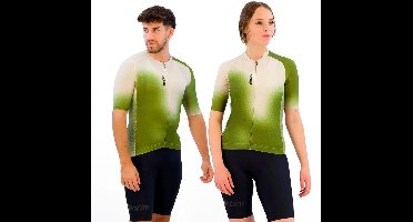 Santini Aura Korte Mouw Wielertrui Veelkleurig S