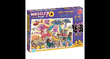 Wasgij Junior 4 - Invasie van buitenaardse wezens! (240 stukjes)