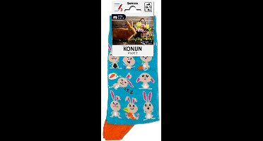 MM Sokken Konijntjes Maat 35/38