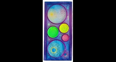 Spirograaf Paars - Geometrische Tekening Liniaal - Spiro-Art Knutselset - Tekenpen Sjablonen - Cadeautip Meisjes & Jongens