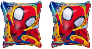 Spiderman zwembandjes - Spiderman zwemmouwtjes - Spiderman - Zwemvleugels - Spiderman Spidey Friends armvlotter 25x15 cm