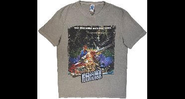 Disney Star Wars - TESB Kiss Heren Tshirt - XL - Grijs