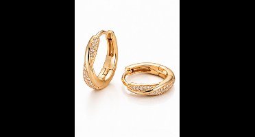 Oorbellen - Goudkleurig - roestvrij staal - verguld - Sieraden - Oren - Vrouwen- verjaardag cadeau - cadeau - Schattige Oorbellen