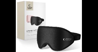 Tech-Protect - Slaapmasker - Meditatie - Reismasker - Memory Foam - Mat Zwart