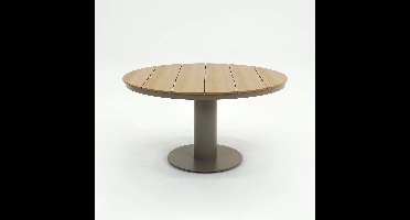 Bonita tafel 134cm taupe
