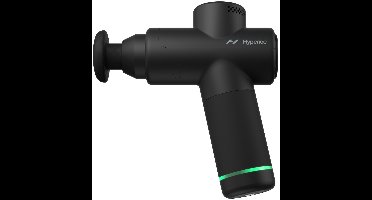 Hyperice Hypervolt GO 2 Massageapparaat Zwart – Compact Percussie Massagepistool – 3 Snelheden – 2 Opzetstukken – Draadloos