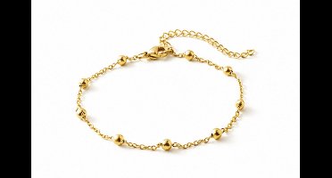 Armband - Goudkleurig- verguld - dames - Vrouwen - feest sieraden - verjaardag cadeau - cadeau - vakantie