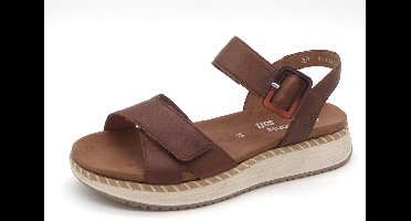Remonte D3J52-24 Sandalen Bruin Leer Dames - Bruin - 37