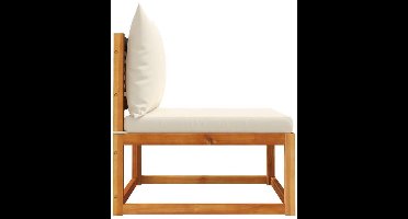 Loungeset – Loungesofa – Loungesuite – Loungebank – Loveseat – Acaciahouten Brun – Weerbestendig & Duurzaam – Comfortabele Kussens Inclusief