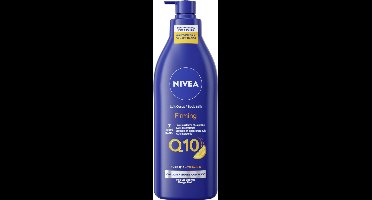 NIVEA Q10 plus Verstevigende Body Milk met Pomp - Met Vitamine C - Body Melk met 72 Uur Hydratatie - Voor Droge Huid - 400 ml