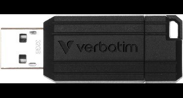 Verbatim Store'n'go PinStripe 32GB - USB-Stick / Zwart