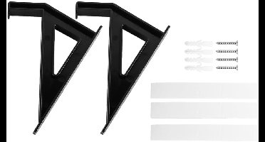 Dailygoods- Muurbevestiging Universeel - Wandhouder Tablets - Wandhouder Toetsenborden - Wandhouder Laptops - Wandhouder E-readers - Dikte 3 cm