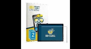 BROTECT - Screenprotector voor Muisoo MSOKB1001 10.1" - Folie Beschermfolie transparant 2 Stuks